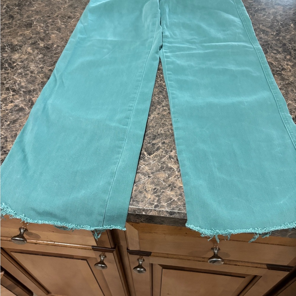 Judy Blue Teal wide leg Jeans